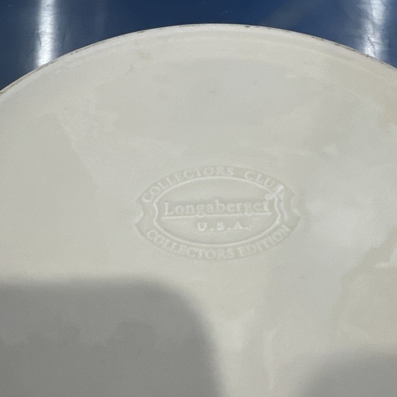 Longaberger American Craft Original Collector Club‎ Pie Plate - Picture 5 of 5